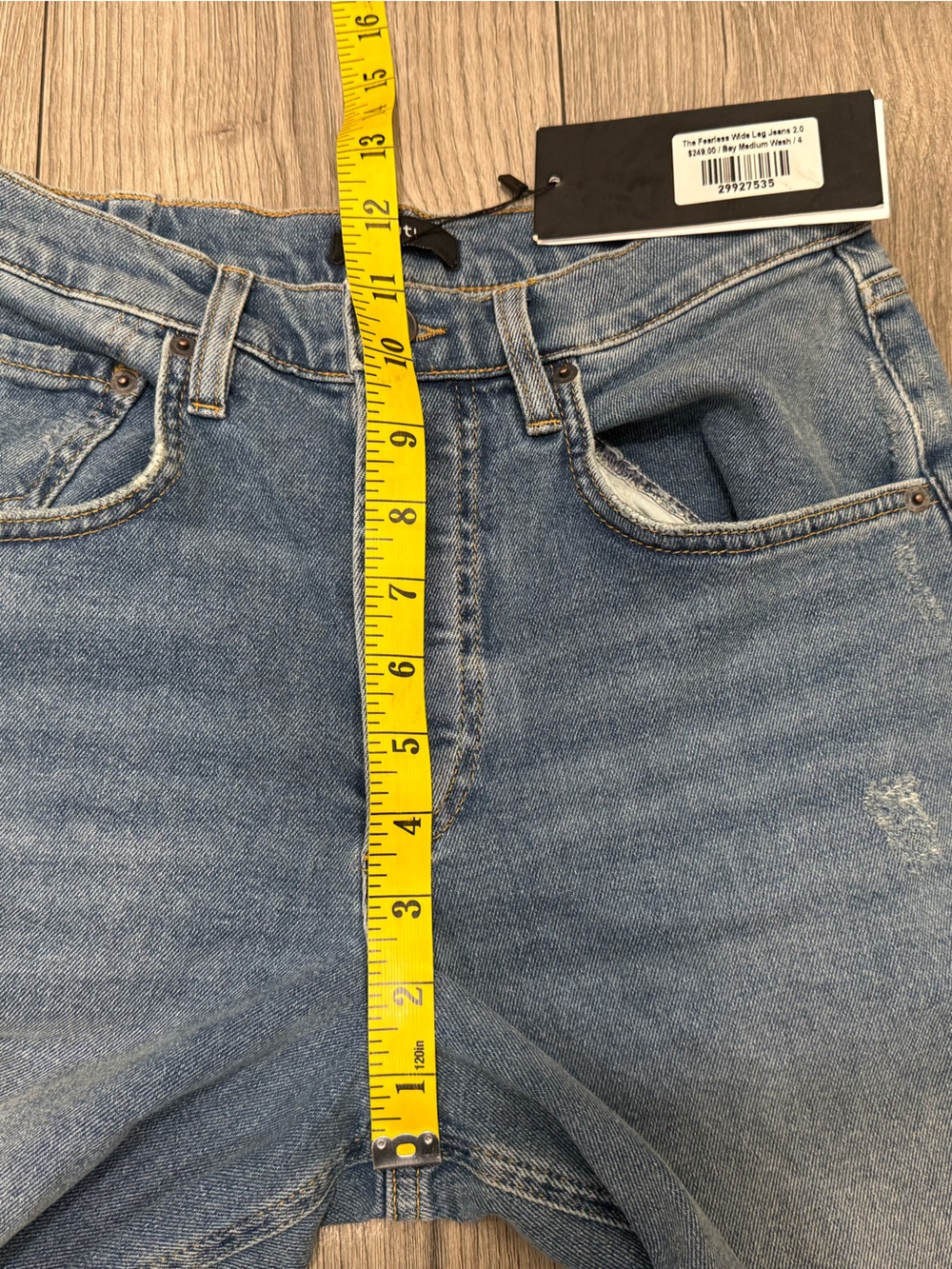 NWT RUTI The Fearless Wide Leg Jeans 2.0 SZ 4 - Picture 8 of 11